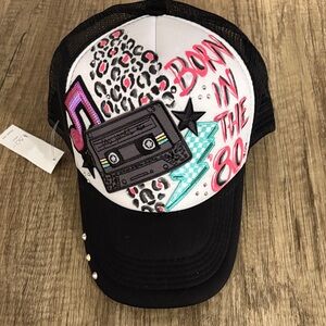 Retro 'Born in the 80s' Trucker Hat